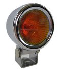 View Item Pair of Chrome Retro Minature 2" Spotlights -  Rainbow Lens